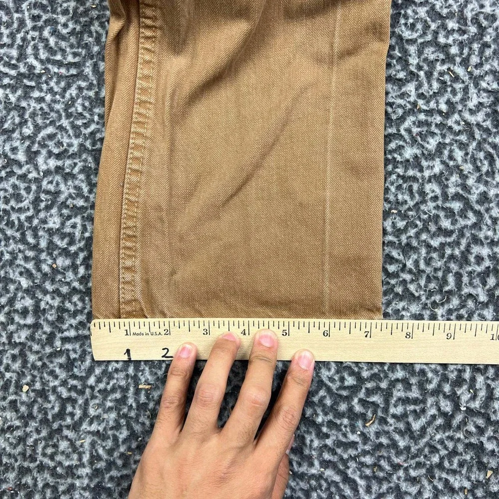 J.Crew 484 Slim Fit Pants Mens 32x32 Brown Cotton Chino Trousers Pockets